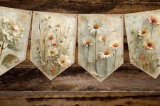 Rustic Wildflowers Vintage