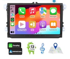 Eonon 9" CarPlay Car Stereo Radio GPS Android 14 Player For VW Golf Mk5 Mk6 POLO