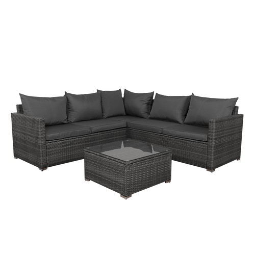 Seater rattan furniture - furniture, set