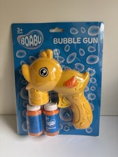 Yellow Duck Bubble Blowing