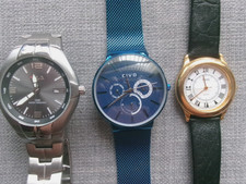 FILA,CIVO,Torq mens quartz:2 NEW,One Used,All new batteries and good watches,