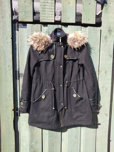 Lipsy size coat parka - lipsy,