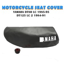 MOTORCYCLE SEAT COVER YAMAHA DT80 DT80LC 1985-95 DT125 DT125LC II  1984-92 BLACK