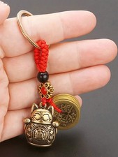 Lucky Cat Keychain Charm – 5
