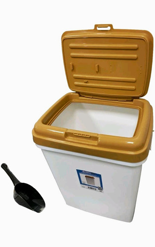 30l plastic pet food container - 30l,
