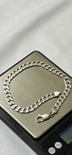 925 sterling silver - italy, curb
