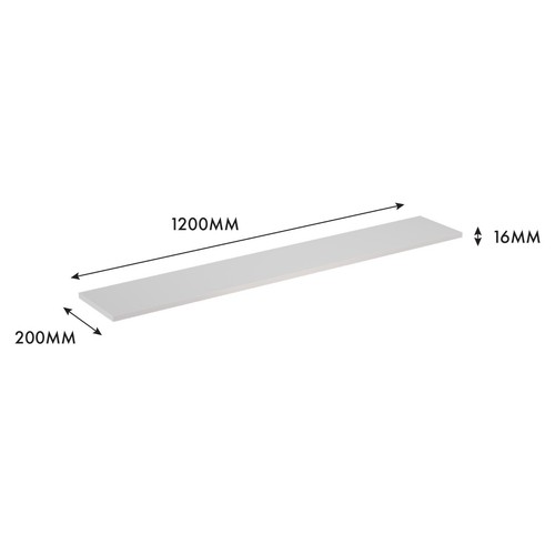 Pack melamine shelf white - shelf,