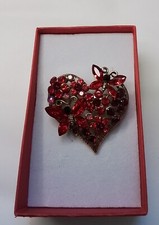 Beautiful  Crystal Red Heart