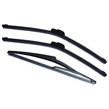 3x Fits Nissan Micra K12 1.2 ACP Front/Rear Wiper Blades 'Trade Price' XE8