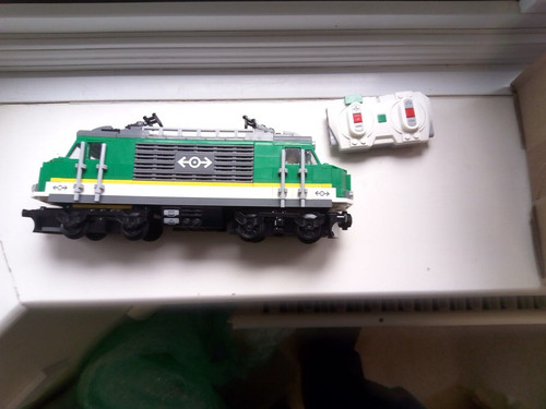 Lego 60198 train green cargo - train,