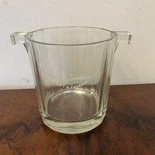 1950's Italian Moet & Chandon Petite Liquorelle Crystal Glass Ice Bucket