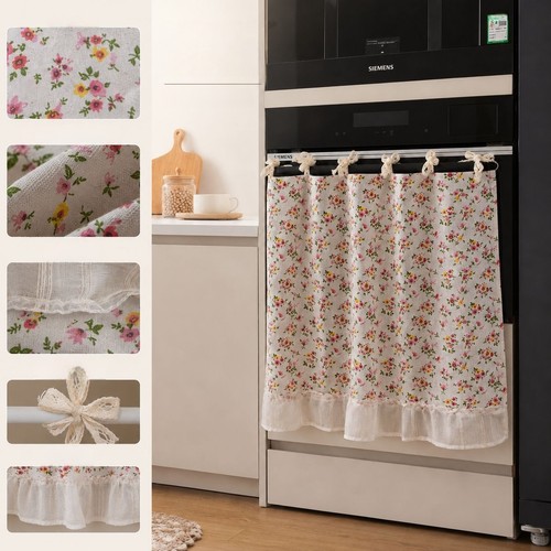 Floral linen dishwasher - floral,