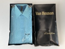 Van Heusen Of Saville Row Blue Shirt & Bowtie