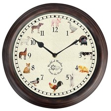 Farm Animal Sound Wall Clock