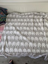 Elephant Duvet Cover For Kids - Single