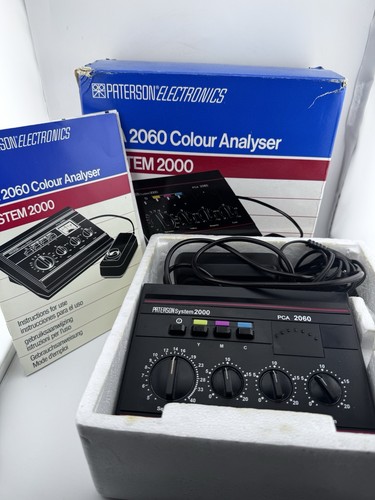 Paterson system 2000 pca 2060 - 2000,