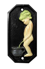 Hand Painted Solid Brass