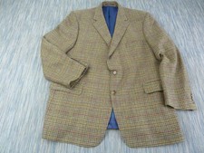 Bladen Original Men’s Wool Blazer Jacket 48S Tweed Check Country Sports Coat