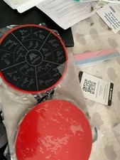 Core Sliders, Double Sided Gliding Discs with Straps. Ab Gliders for Core Exe...