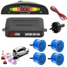 4x Blue Parking Sensors Car