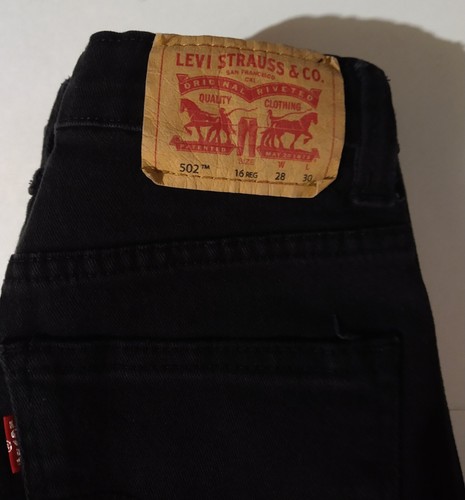 Pre owned levi 502 taper - owned,