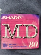 Sharp recordable mini disk
