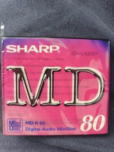Sharp recordable mini disk