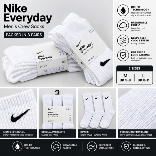 Nike everyday men socks - everyday, 3