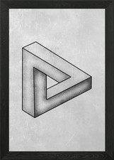 Optical Illusion 2 Framed Wall