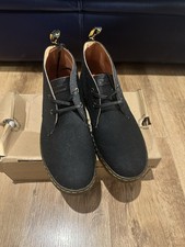 Dr Marten Black Fabric
