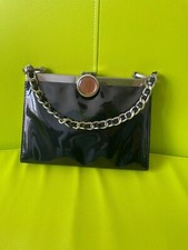 Next Black Patent Ladies Handbag