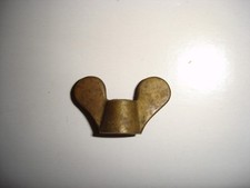 Lister D, A&B type oil filler brass wing nut
