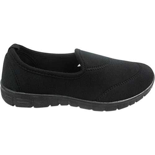 Womens ladies low wedge slip - ladies,