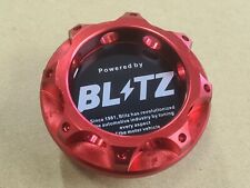 BLITZ OIL FILLER CAP - RED -