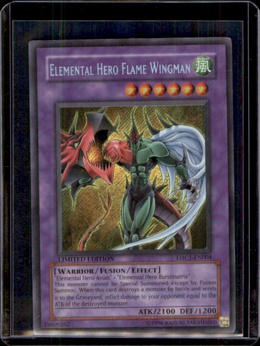 Elemental hero flame wingman - hero,