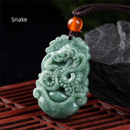 Natural jade pendant - a, grade