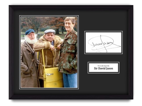 Sir david jason - signed, 16x12