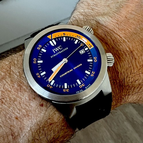 Iwc rare cousteau diver - iwc,