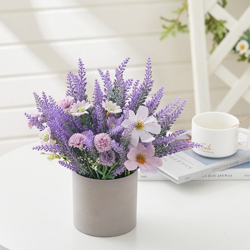 Artificial lavender plants - plants, in