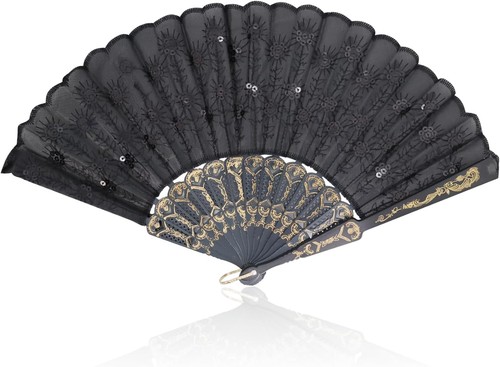 Lvzhen hand fan - hand, lace