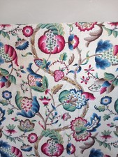 135x118cm Vintage Barkcloth