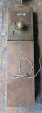 Antique brass'Spend A Penny' toilet Engaged/Vacant Lock,Lockerbie&wilkinson