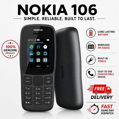 Nokia 106 dual sim - 106, unlocked