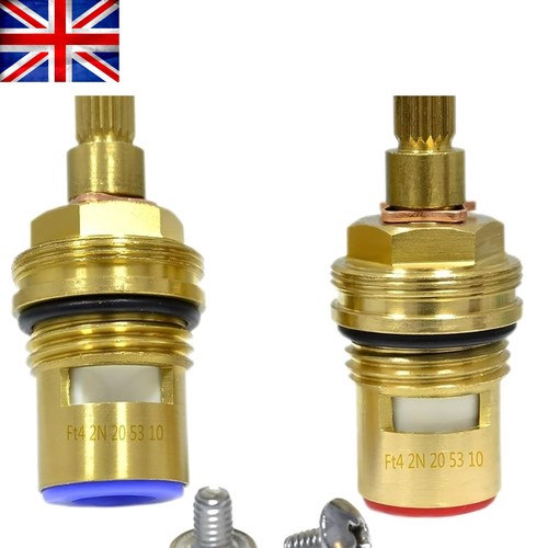 Quarter turn brass ceramic - quarter, tap