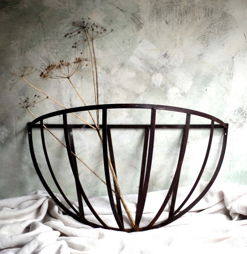 Antique hay feeder rack - hay, french