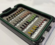 36PCS BUZZER/NYMPH FLY BOX