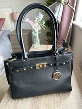 Michael Kors Black Leather Top