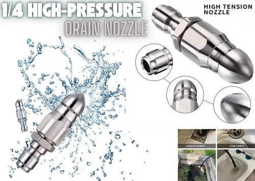 Male pressure washer - 1/4'',