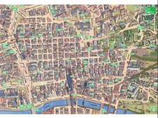 Cityscapes Street Map Of