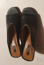 New M&S Ladies Black Leather
